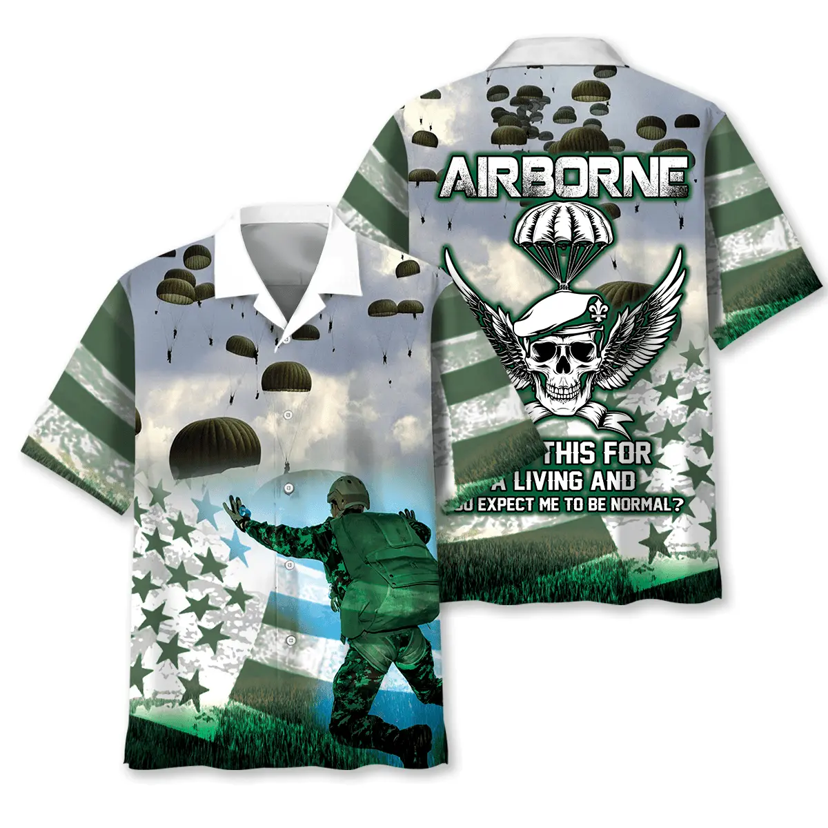 Airborne Veteran Hawaiian Shirt HWVB2763911 - VnBuy