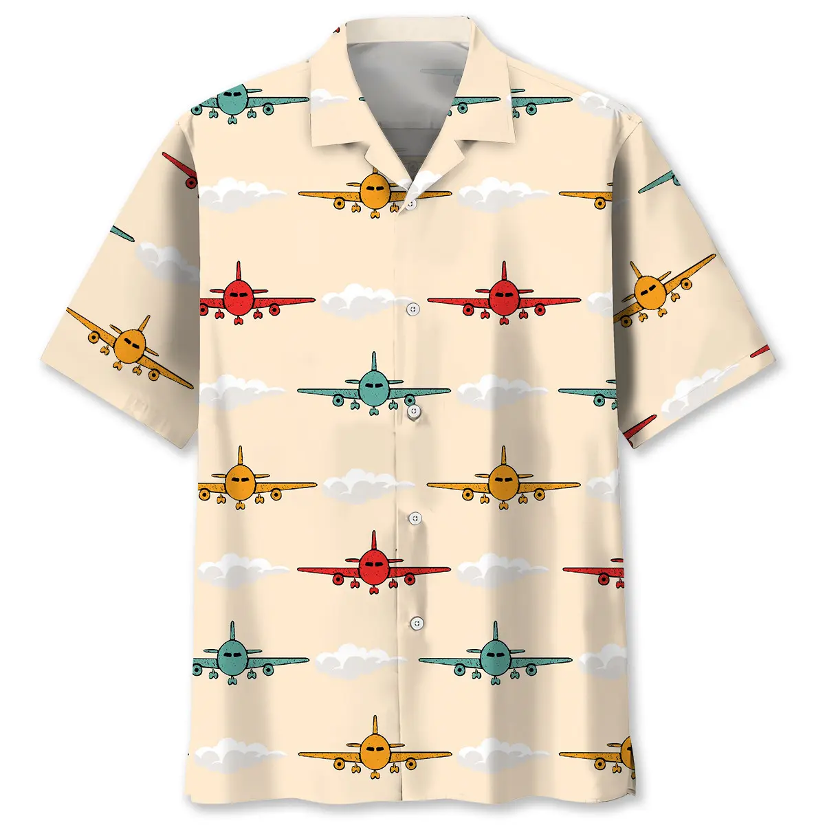 Airplane Color Hawaiian Shirt HWVB2763970 - VnBuy