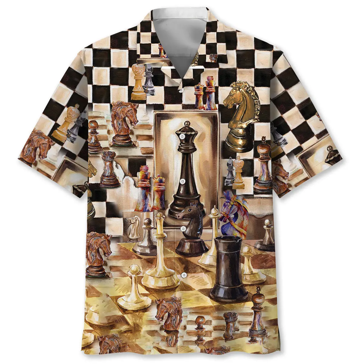Beautiful Chess Vintage Art Hawaiian Shirt HWVB2763703 - VnBuy