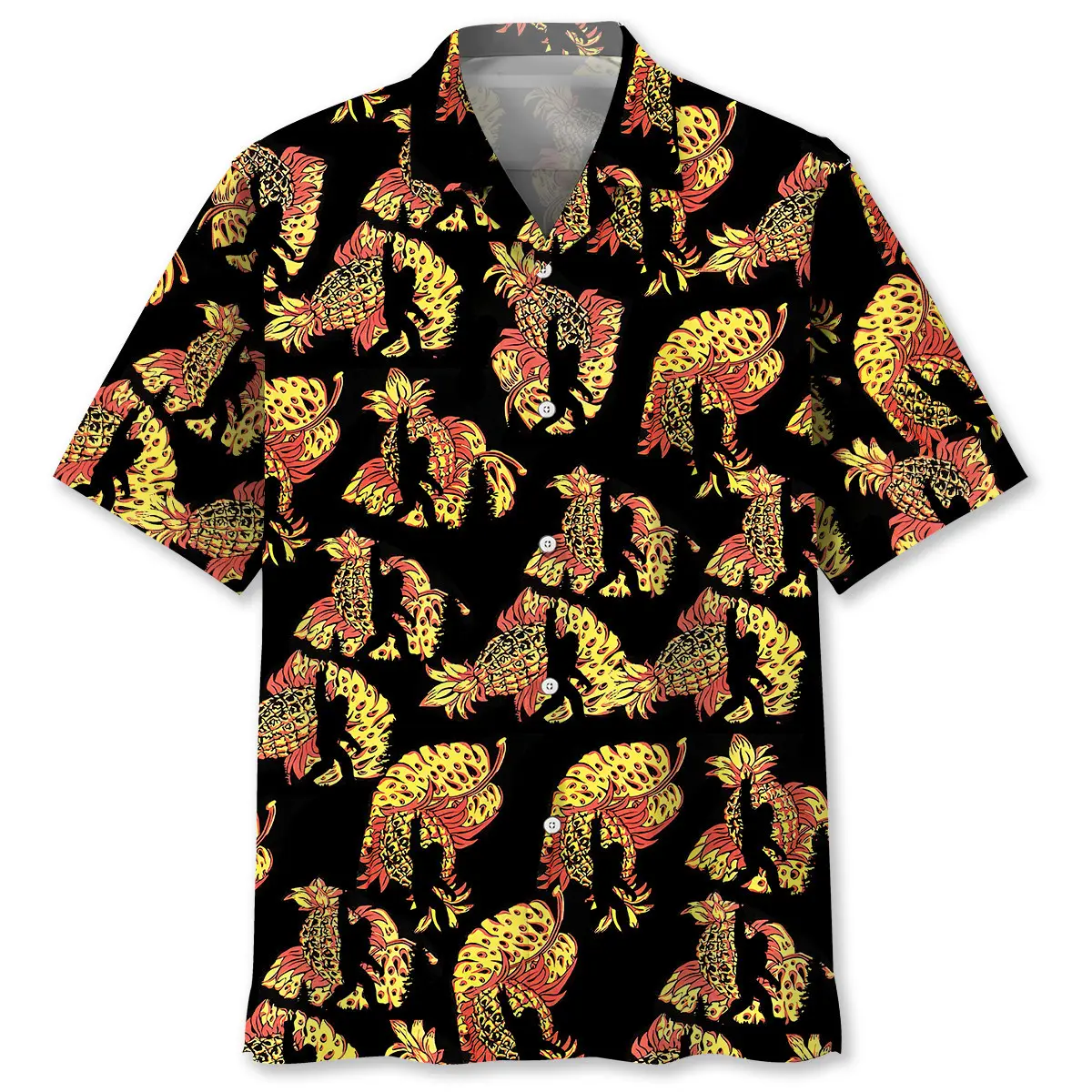 Bigfoot Pineapple Hawaiian Shirt Men HWVB2763029 - VnBuy