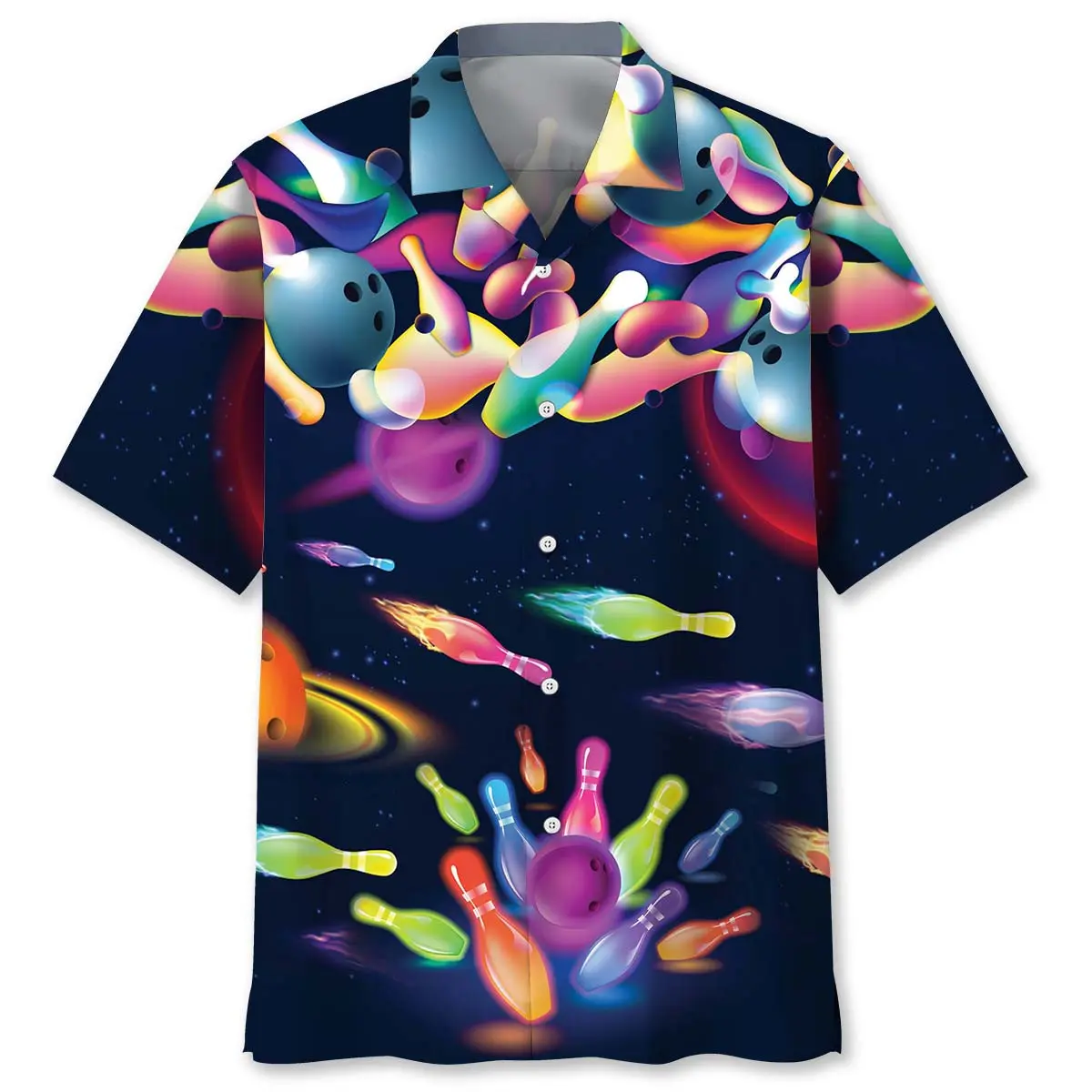 Bowling Neon Hawaiian Shirt HWVB2763042 - VnBuy