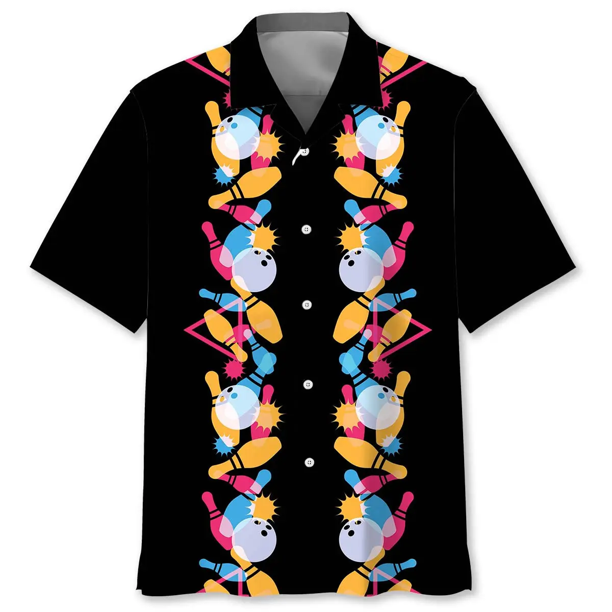 Bowling Retro 80s Hawaiian Shirt HWVB2763043 - VnBuy