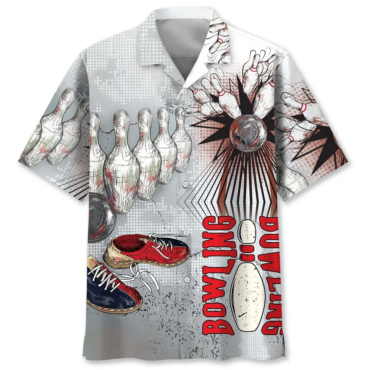 Bowling Vintage Hawaiian Shirt HWVB2763044 - VnBuy