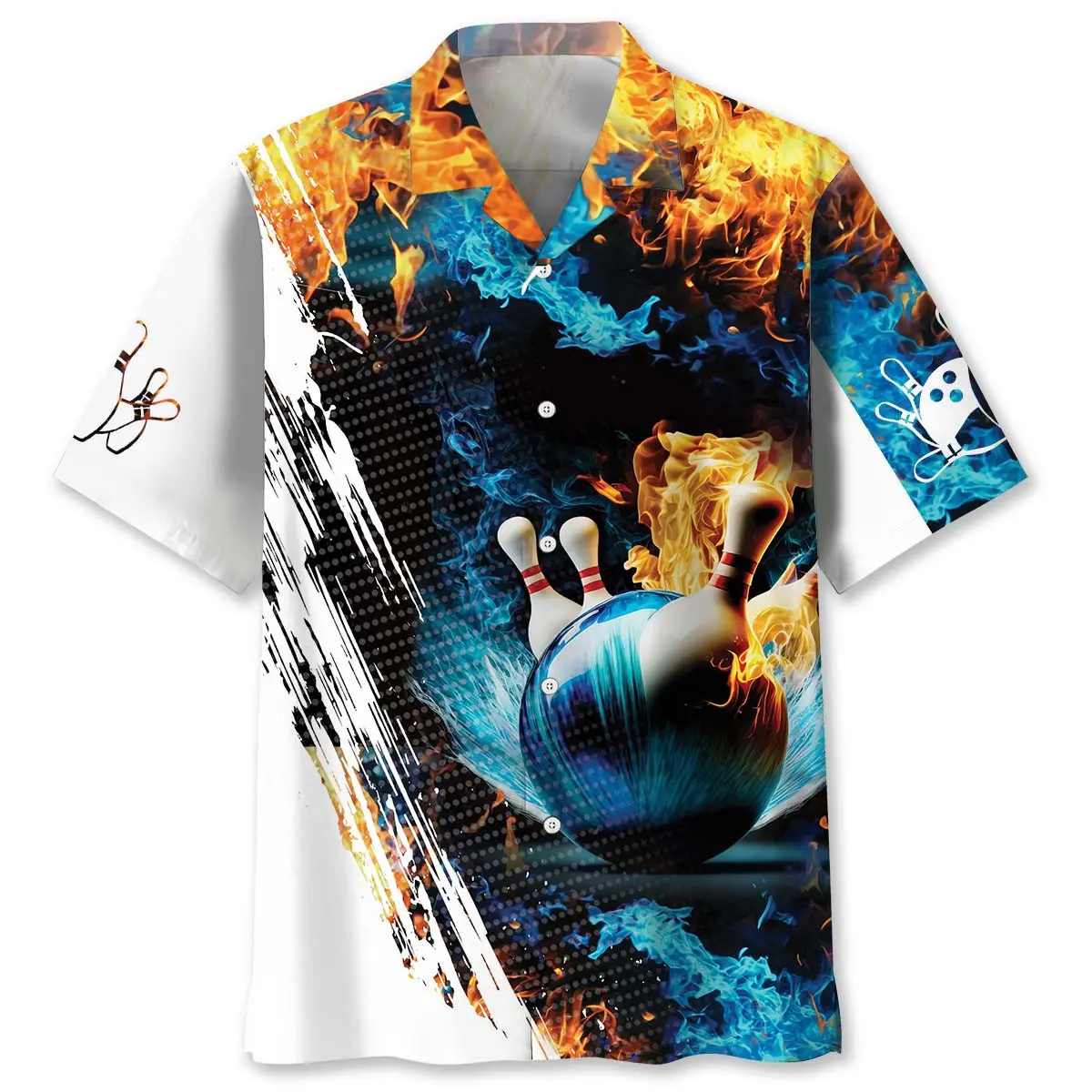 Bowling Water Fire Hawaiian Shirt HWVB2763045 - VnBuy