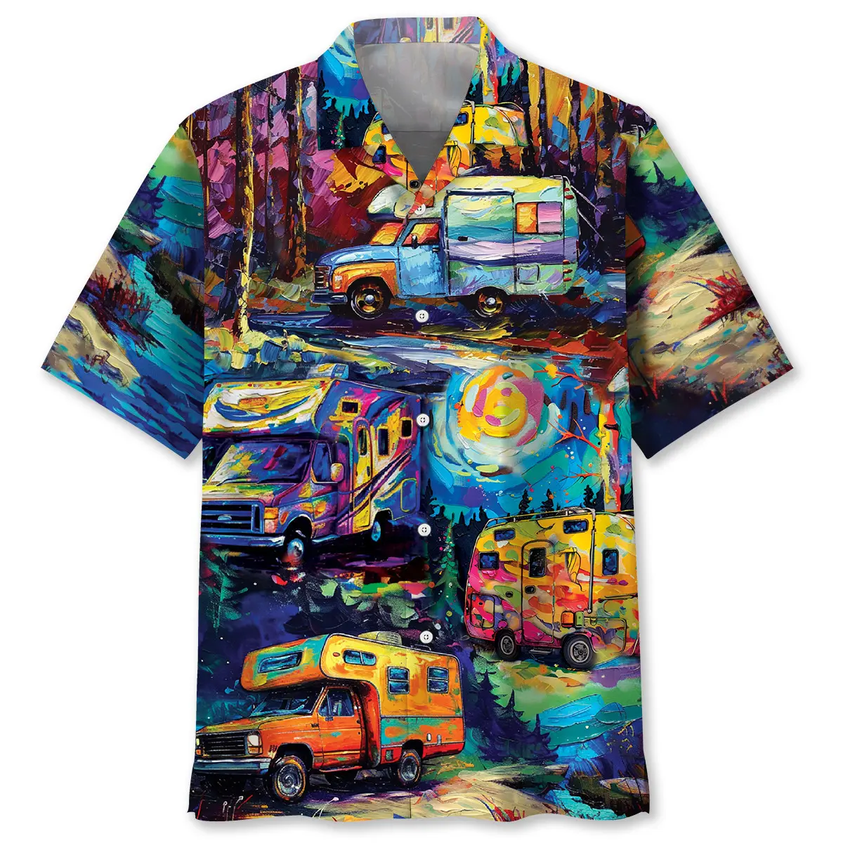 Camping Car Art Hawaiian Shirt HWVB2763768 - VnBuy