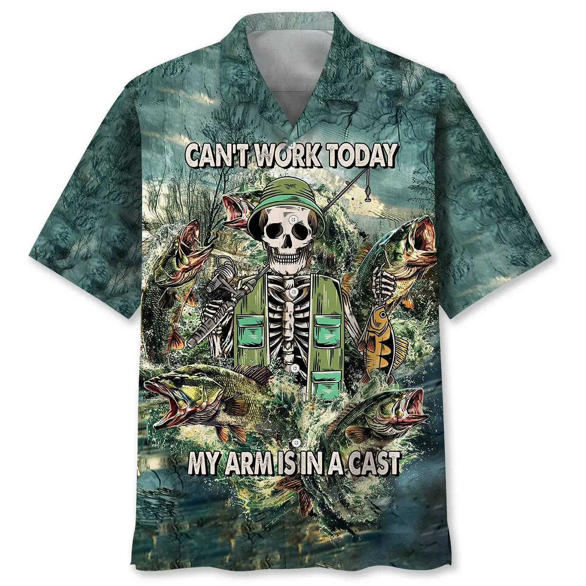 Can't Work Today My Arm Is In A Cast Hawaiian Shirt HWVB2763918 - VnBuy