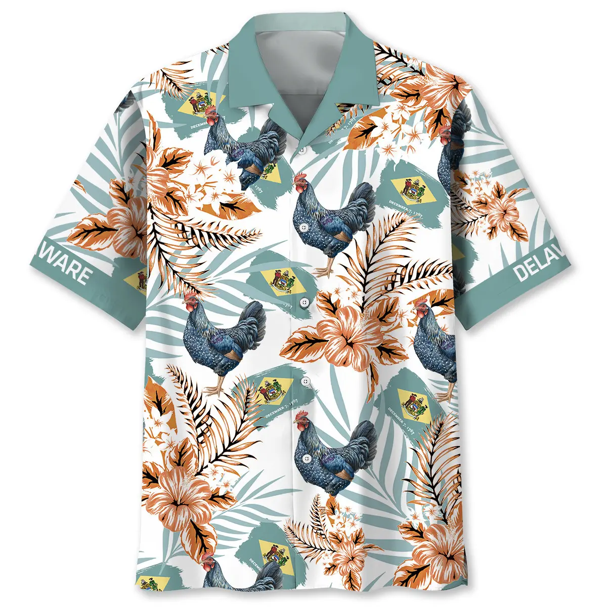 Delaware State Proud Hawaiian Shirt HWVB2763779 - VnBuy