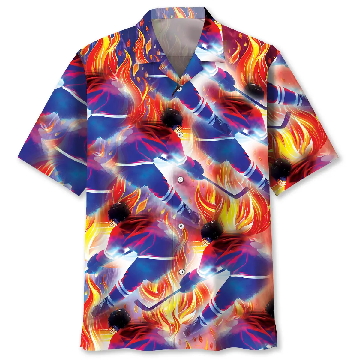 Fire USA Hockey Hawaiian Shirt HWVB2763976 - VnBuy