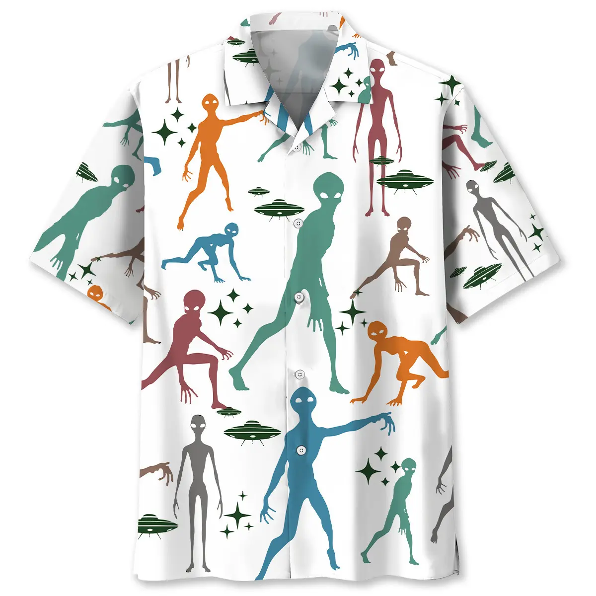 Funny Alien Hawaiian Shirt HWVB2763919 - VnBuy