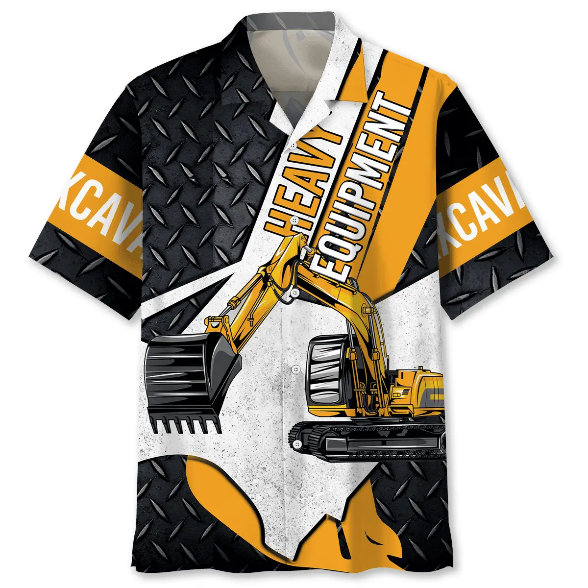 Heavy Equipment Excavator Hawaiian Shirt HWVB2763935 - VnBuy