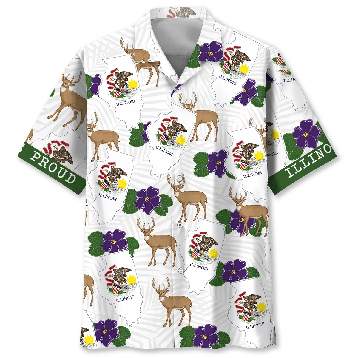 Illinois State Proud Hawaiian Shirt HWVB2763783 - VnBuy