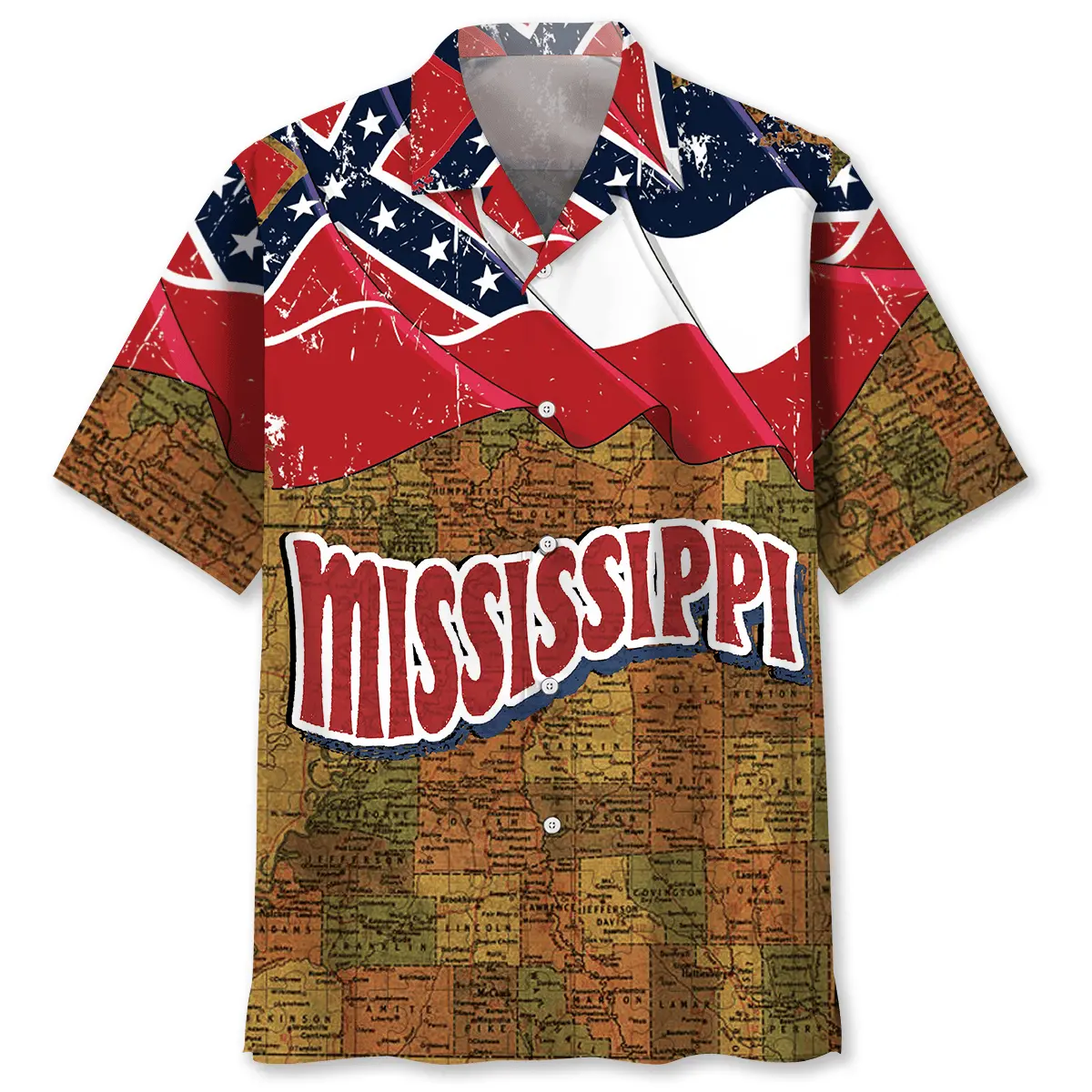Mississippi State Proud Hawaiian Shirt HWVB2763772 - VnBuy
