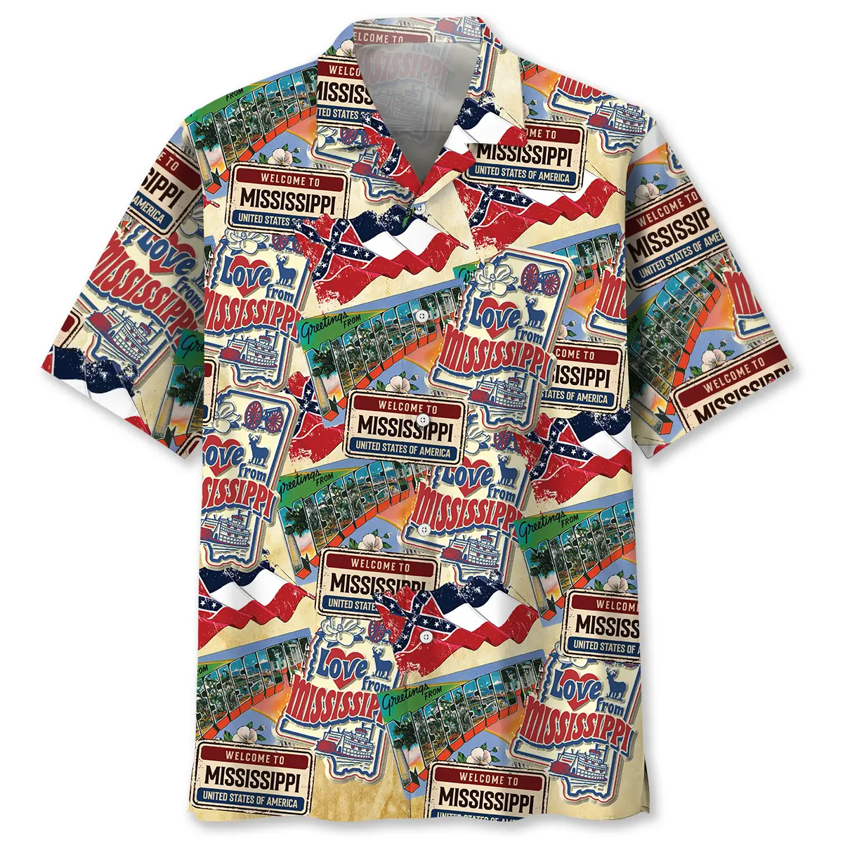 Mississippi State Vintage Art Hawaiian Shirt HWVB2763773 - VnBuy