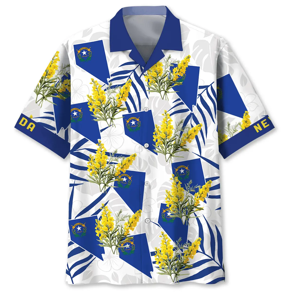 Nevada State Sagebrush Hawaiian Shirt HWVB2763775 - VnBuy