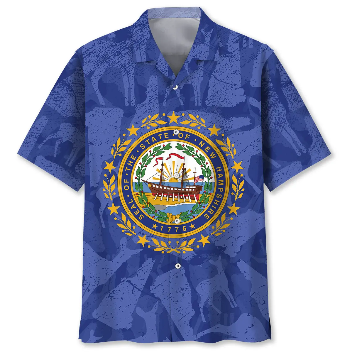 New Hampshire Proud Vintage Hawaiian Shirt HWVB2763909 - VnBuy