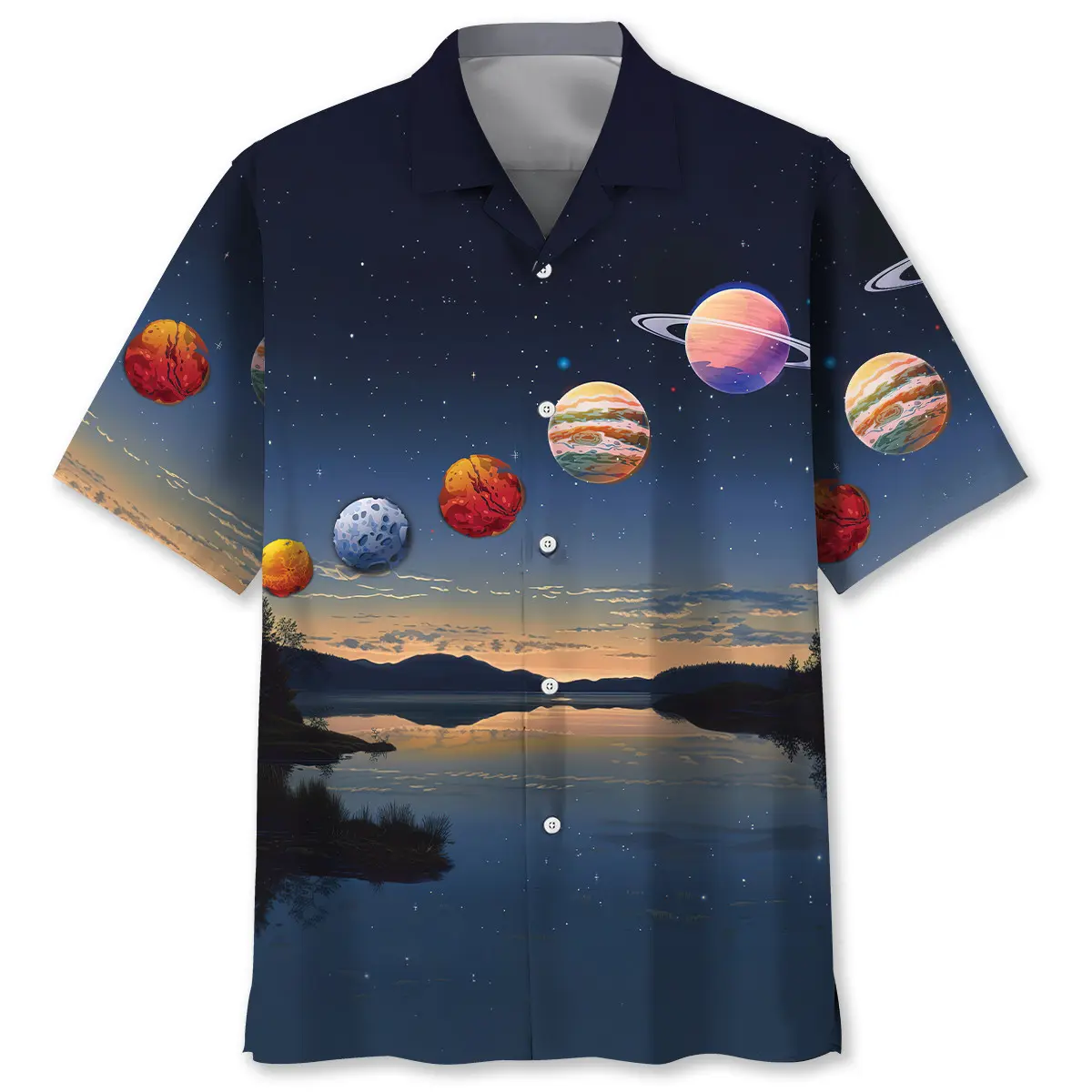 Planets Line Up Hawaiian Shirt HWVB2763784 - VnBuy