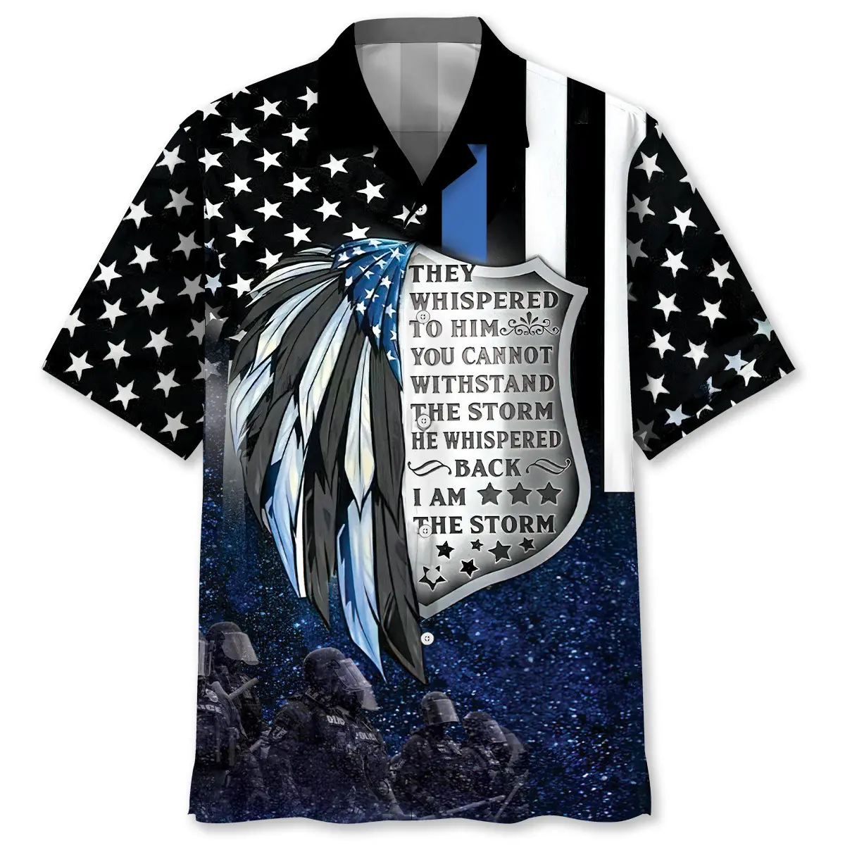 Police Proud Hawaiian Shirt HWVB2763759 - VnBuy