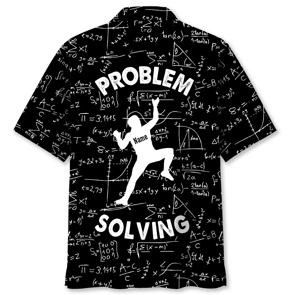 Problem Solving Funny Math Custom Name Hawaiian Shirt HWVB2763952 - VnBuy