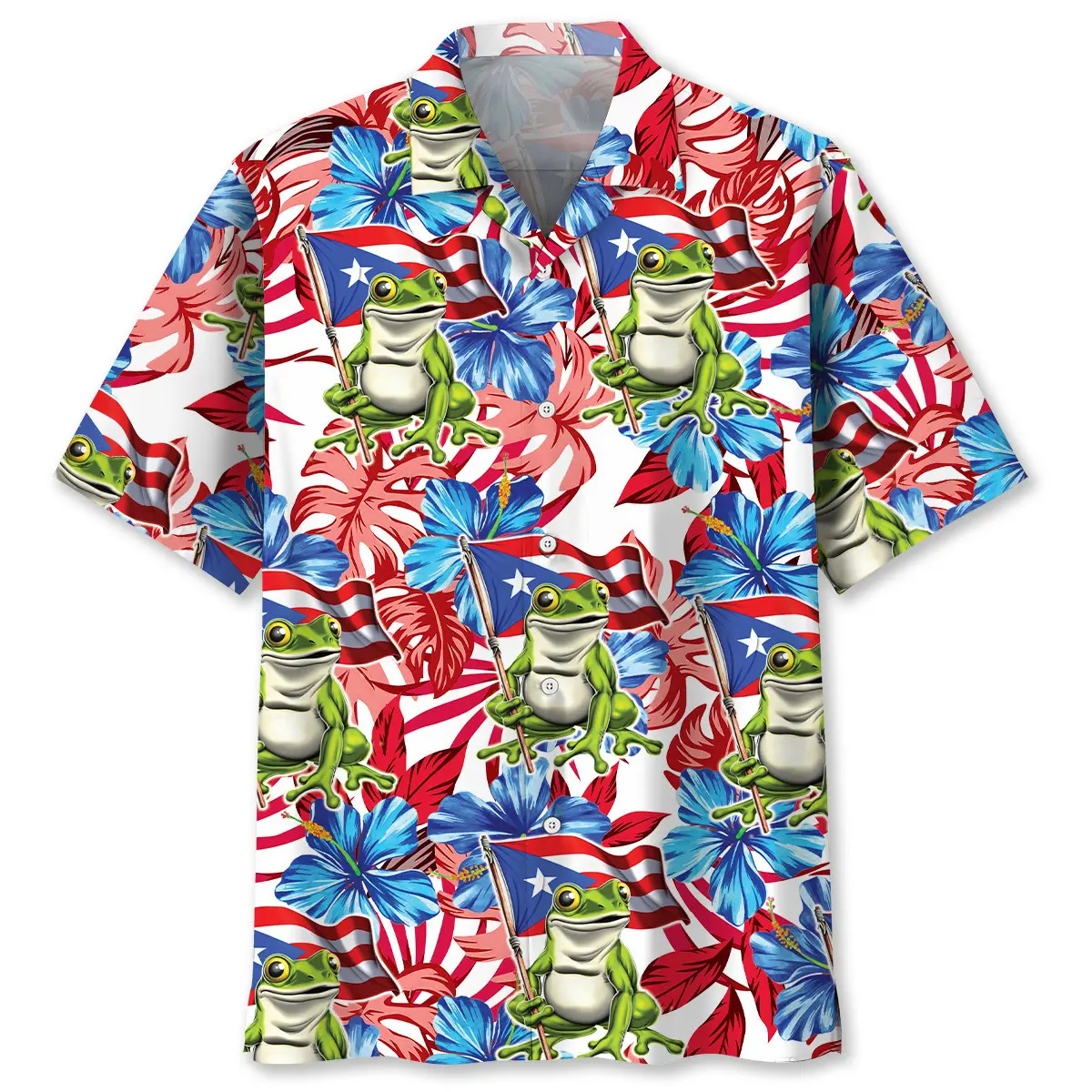 Puerto Rico Tropical Hawaiian Shirt HWVB2763724 - VnBuy
