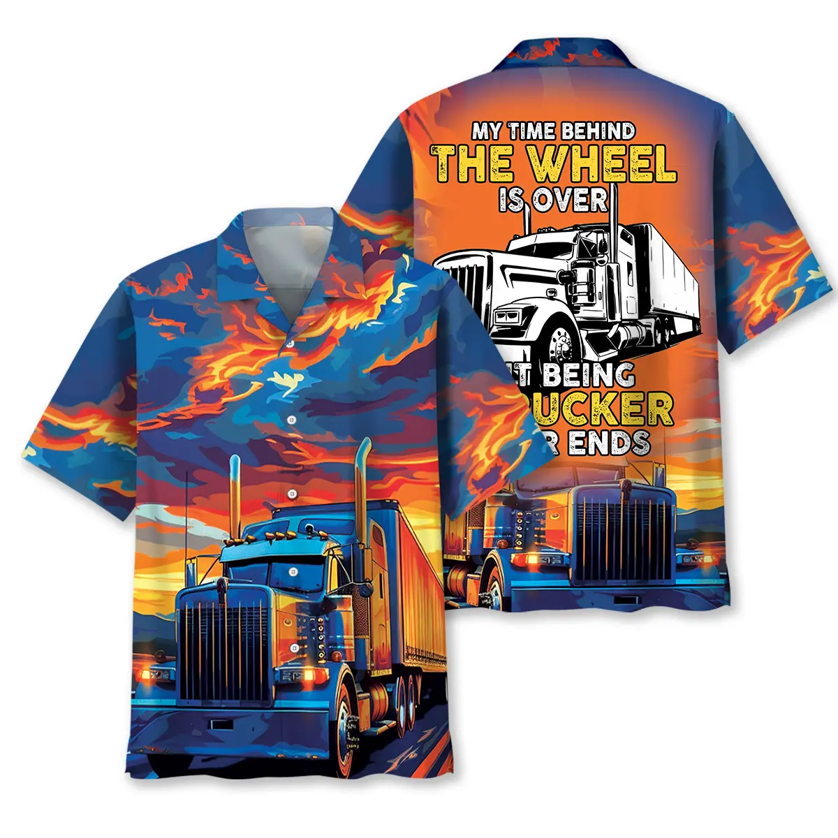 Retired Truck Driver Hawaiian Shirt HWVB2764007 - VnBuy