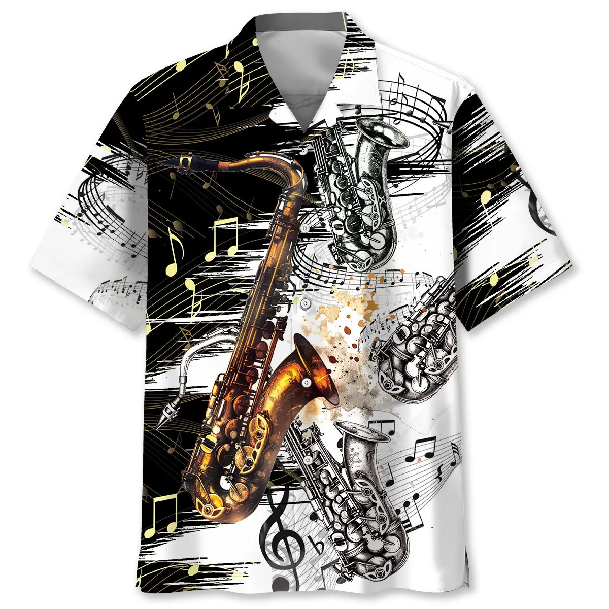 Saxophone Art Hawaiian Shirt HWVB2763998 - VnBuy
