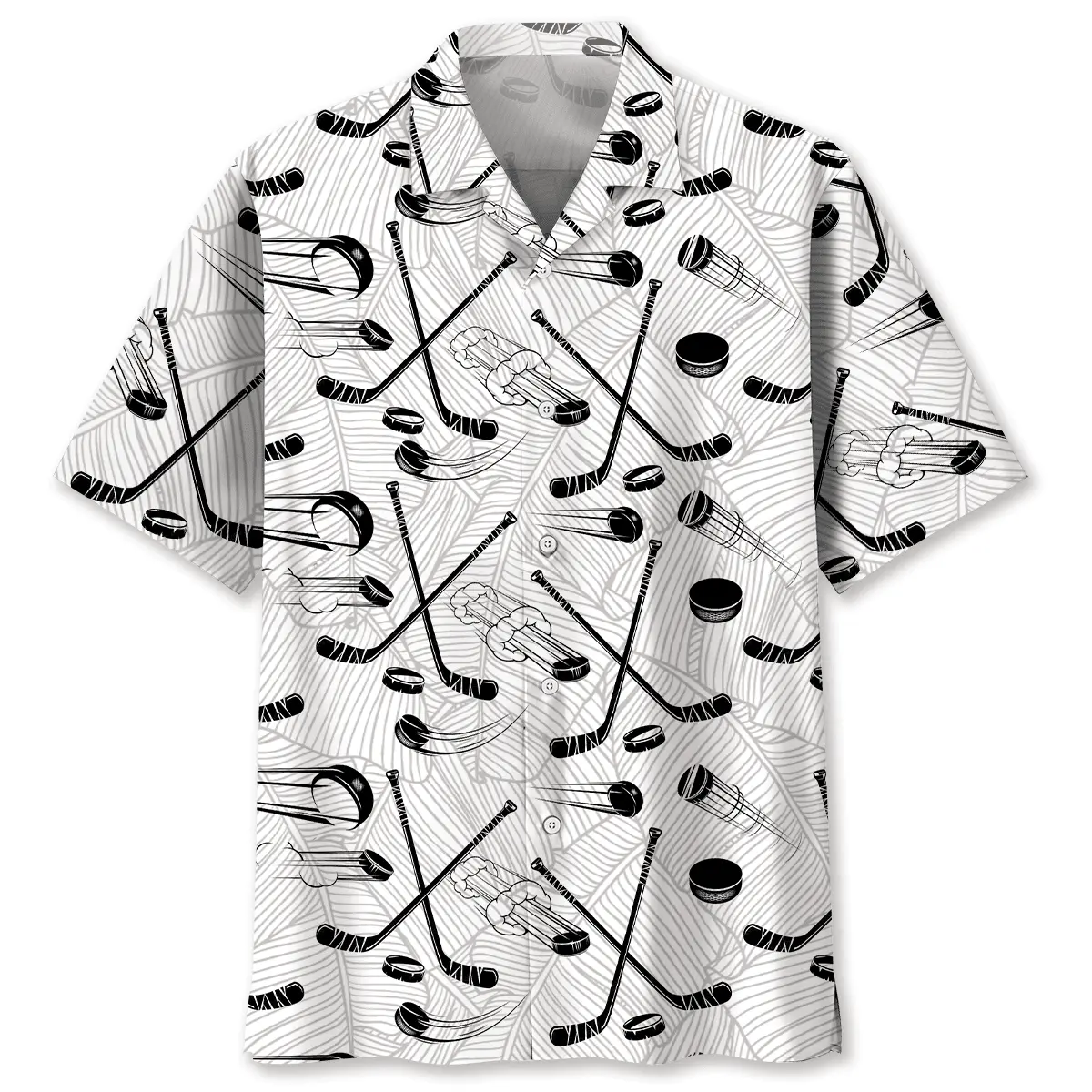 Some Men Are Just Born With Hockey In Their Soul Hawaiian Shirt HWVB2763981 - VnBuy