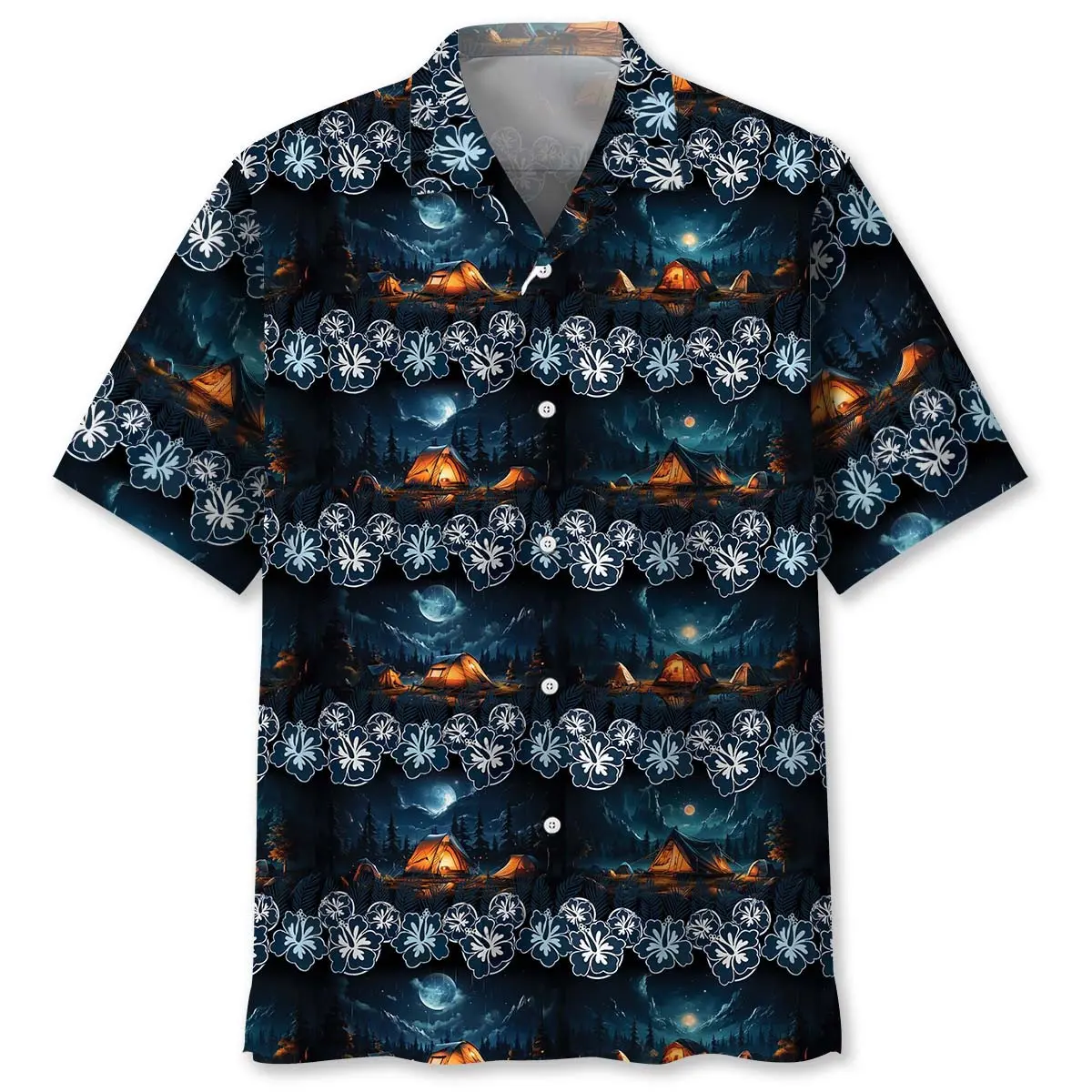 Stary Night Camping Hawaiian Shirt HWVB2763040 - VnBuy