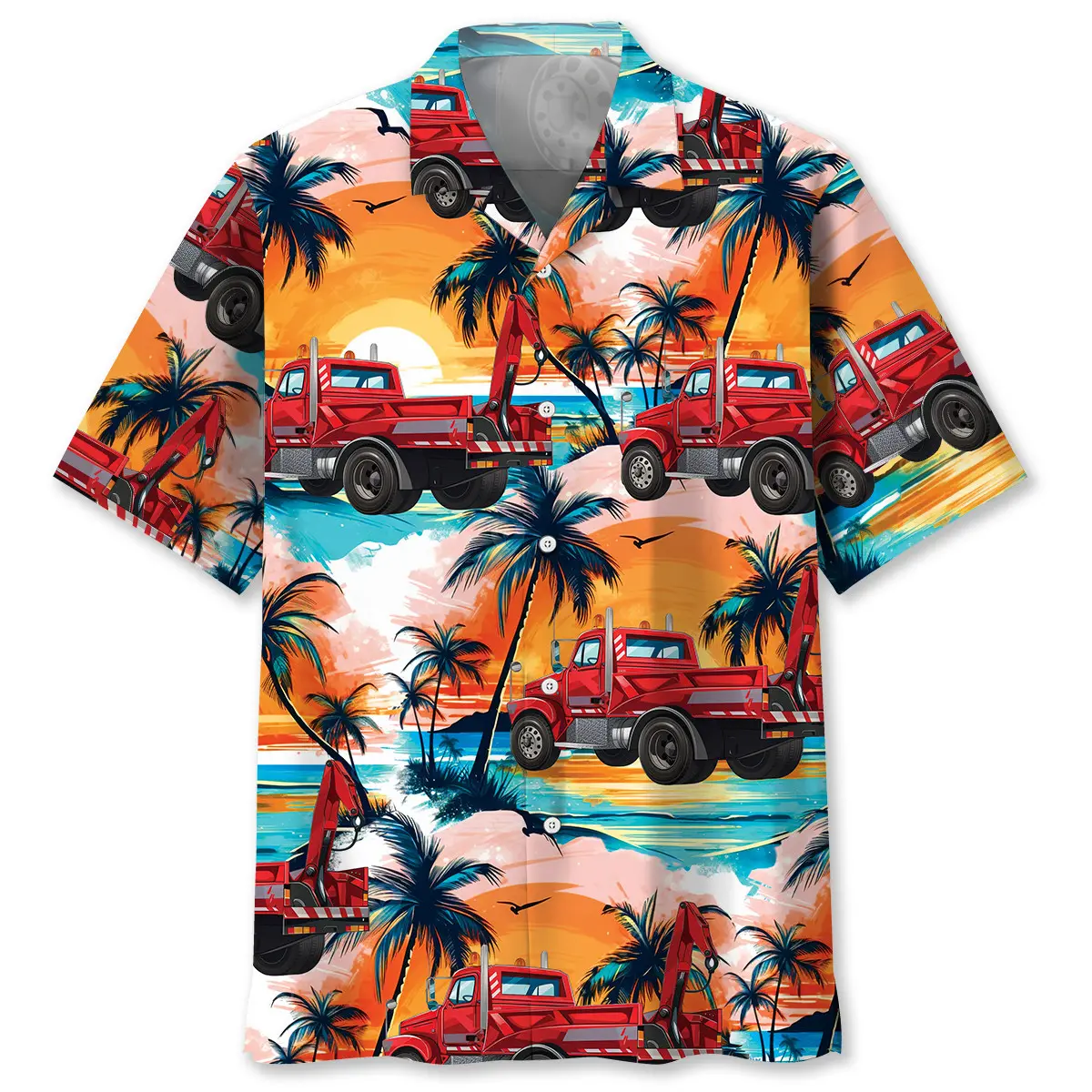 Tow Truck Operator Car Hawaiian Shirt HWVB2763726 - VnBuy