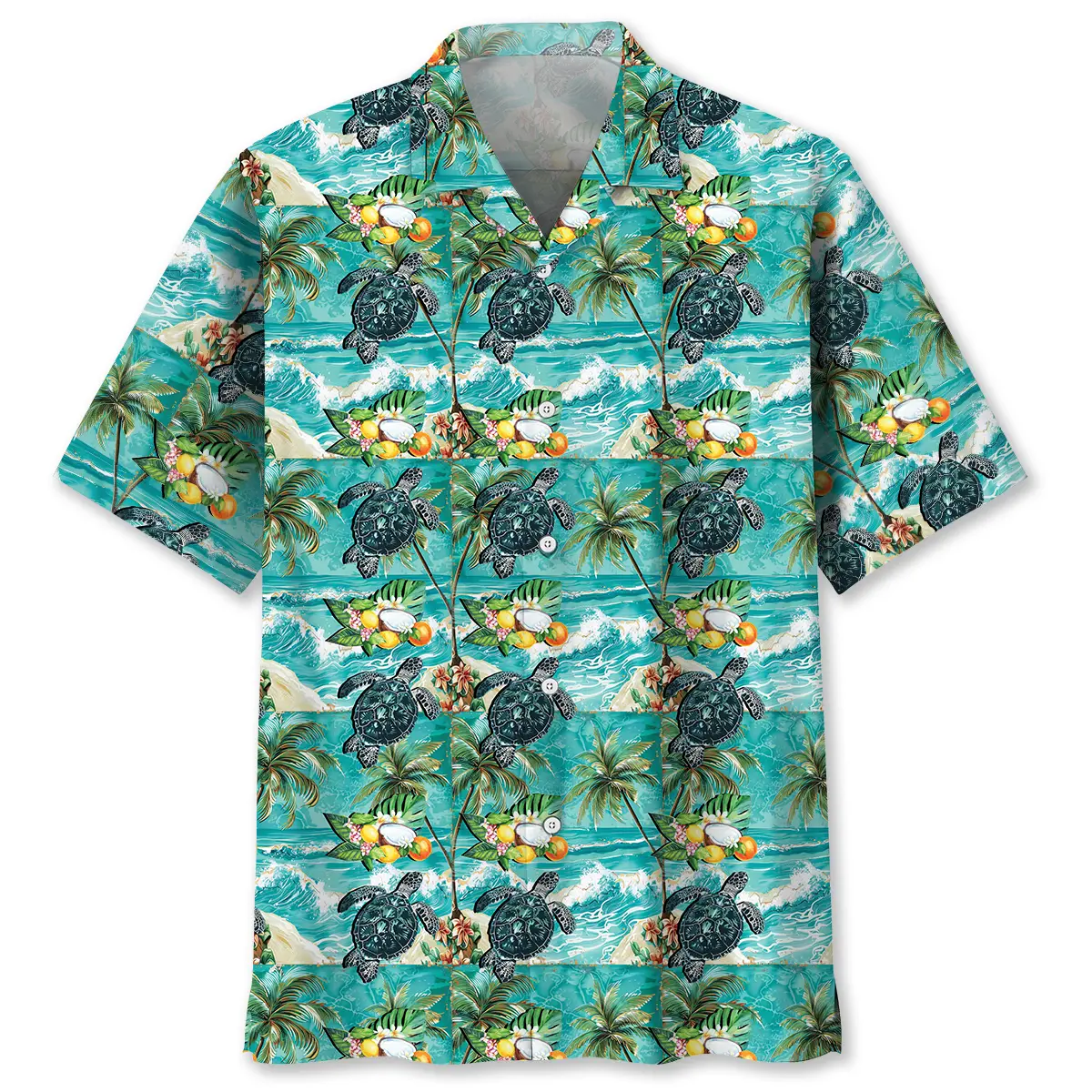 Turtle Tropical Beach Hawaiian Shirt HWVB2763753 - VnBuy