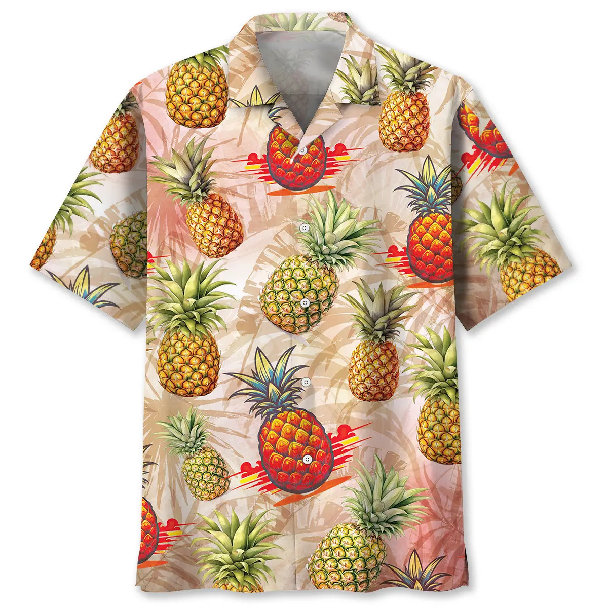 Water Color Pineapple Hawaiian Shirt Men HWVB2763026 - VnBuy
