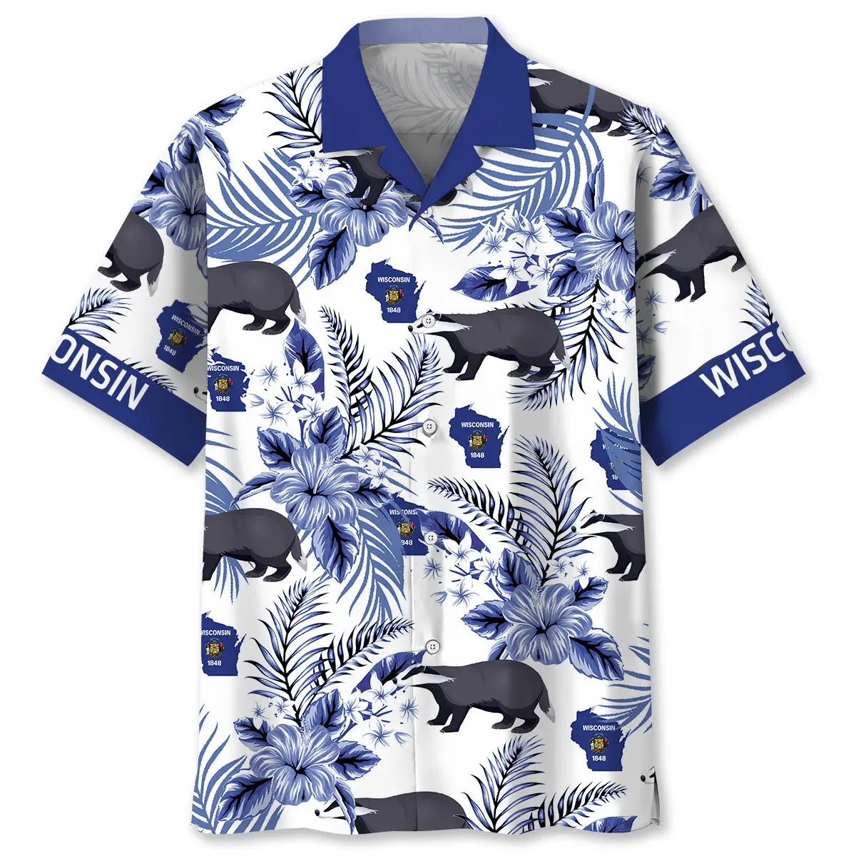 Wisconsin Proud Hawaiian Shirt HWVB2763764 - VnBuy