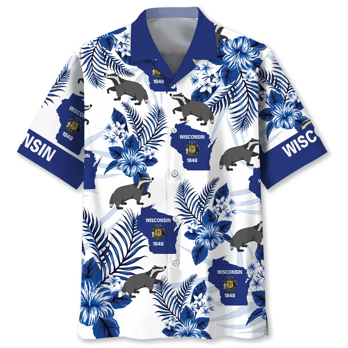 Wisconsin State Proud Hawaiian Shirt HWVB2763907 - VnBuy
