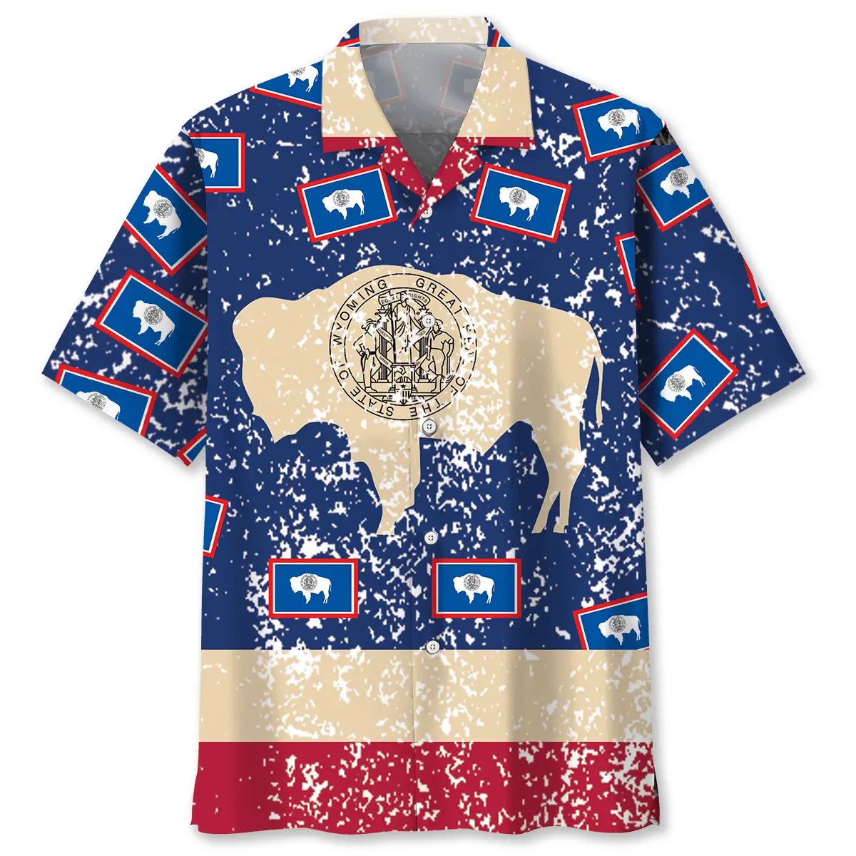 Wyoming Proud Vintage Hawaiian Shirt HWVB2763719 - VnBuy