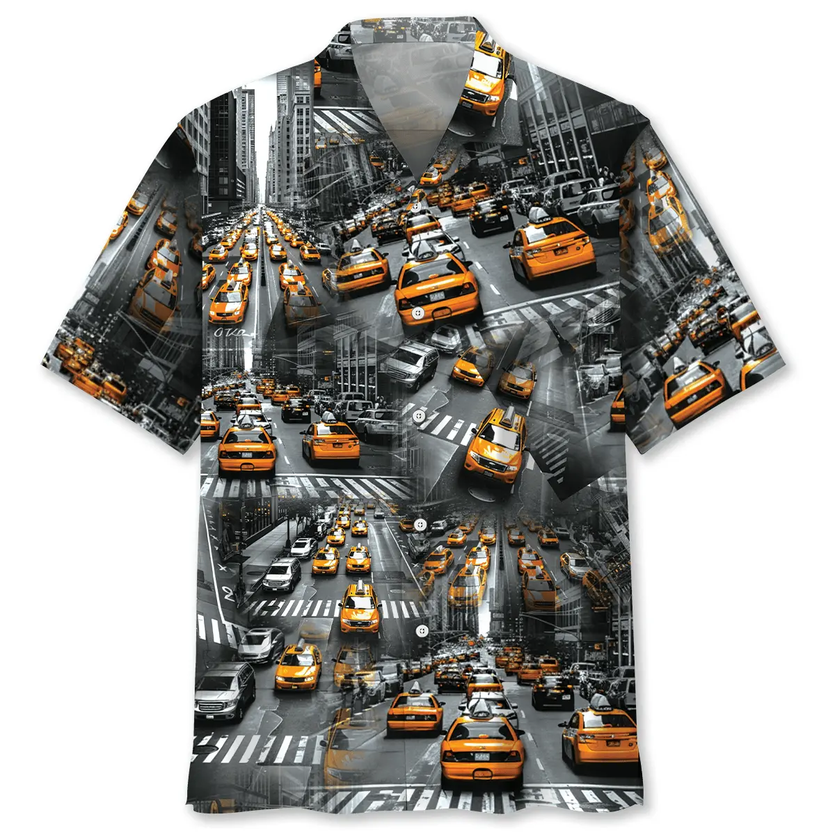 Yellow Taxi City Hawaiian Shirt HWVB2763967 - VnBuy