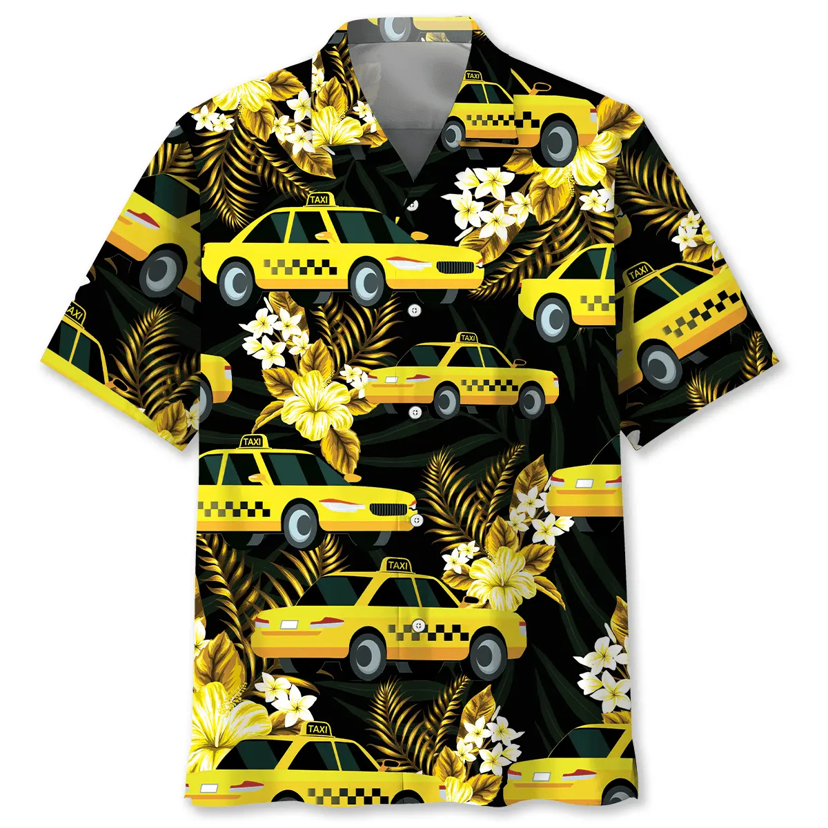 Yellow Taxi Tropical Hawaiian Shirt HWVB2763966 - VnBuy